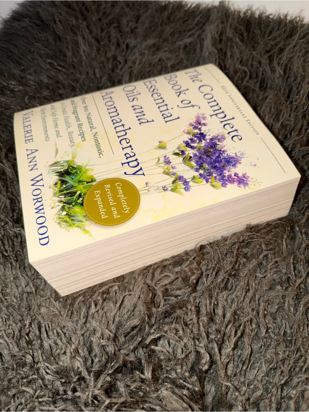 The Complete Book of Essential Oils and Aromatherapy - Cream Cover